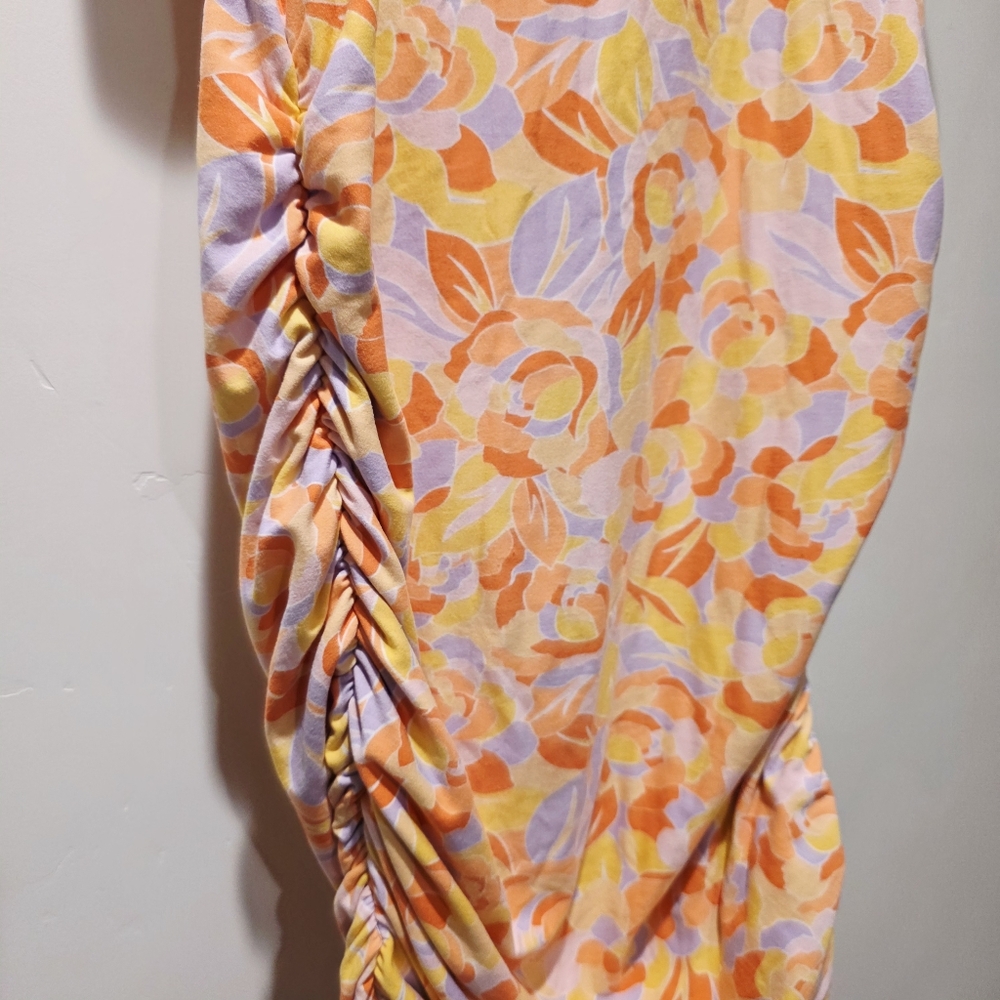 Colorful Abstract Print Dress - Picture 9 of 10